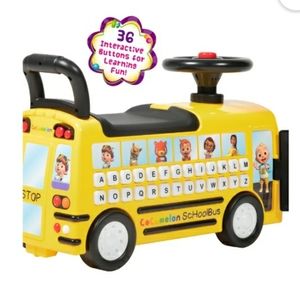 Cocomelon riding school bus